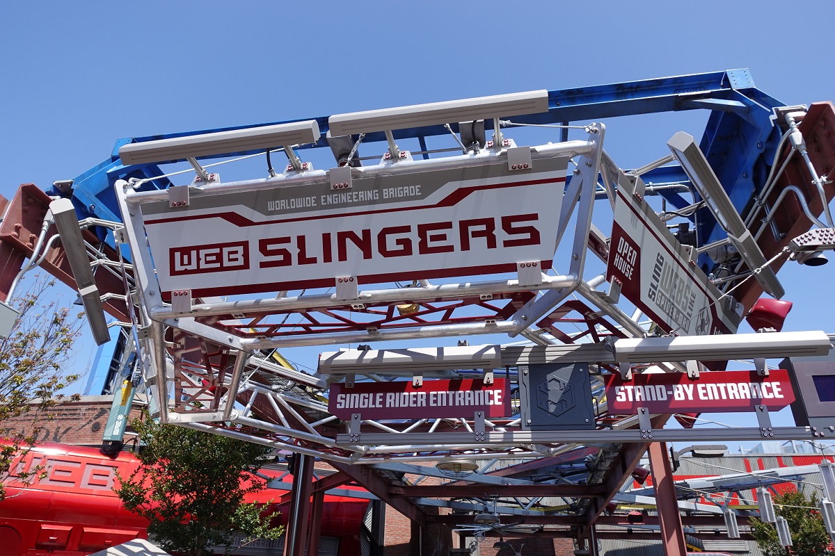 WEB SLINGERS A SpiderMan Adventure Disney California Adventure